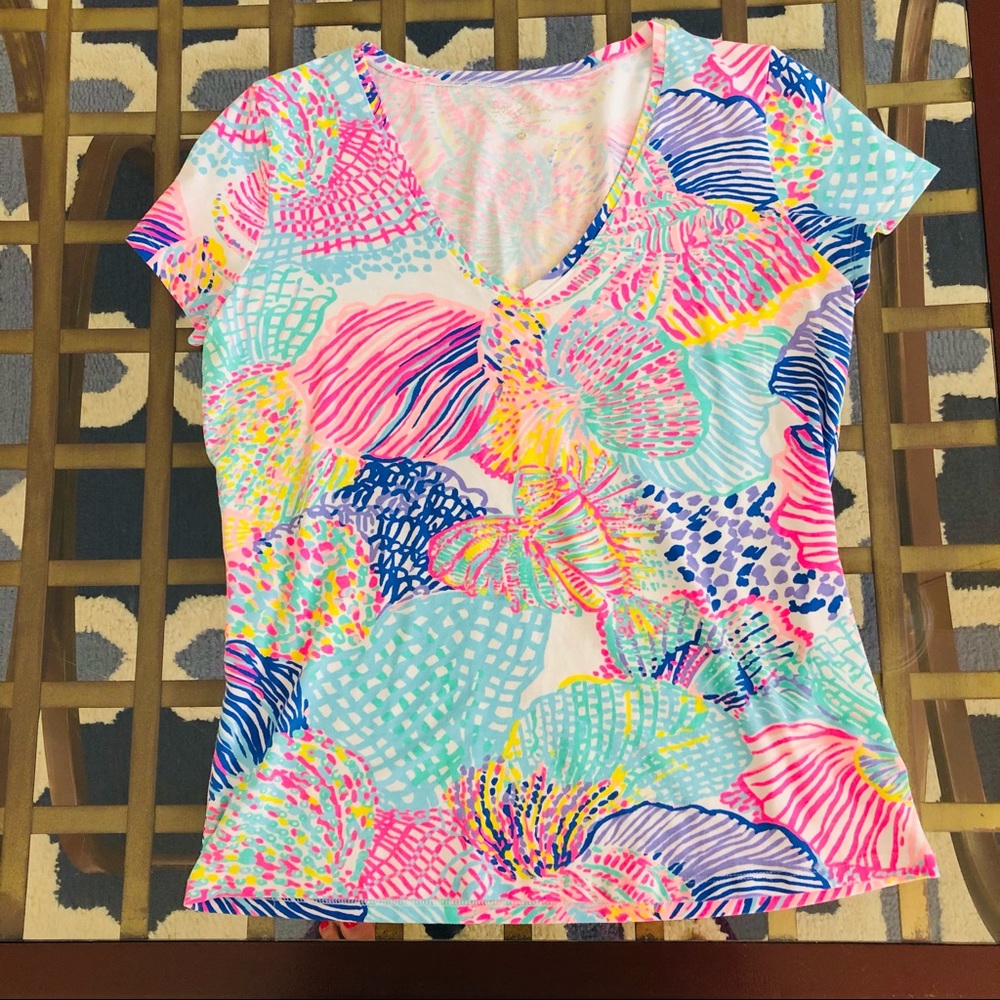 Lilly Pulitzer Short Sleeved Tee